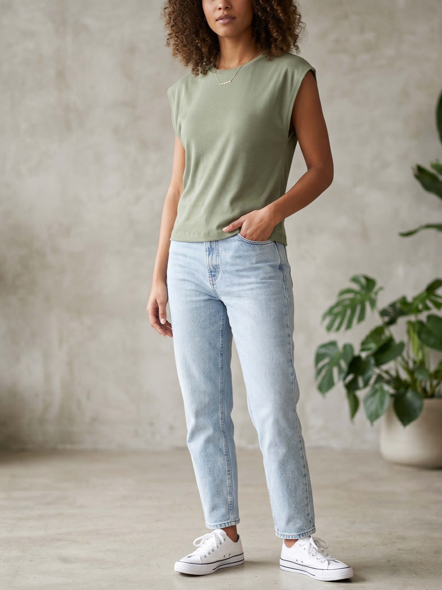 Blusa canalada