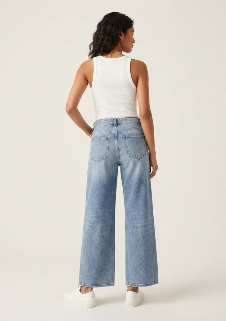 Jeans wide leg
