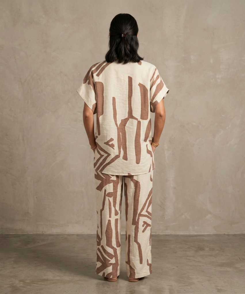 Conjunto estampado