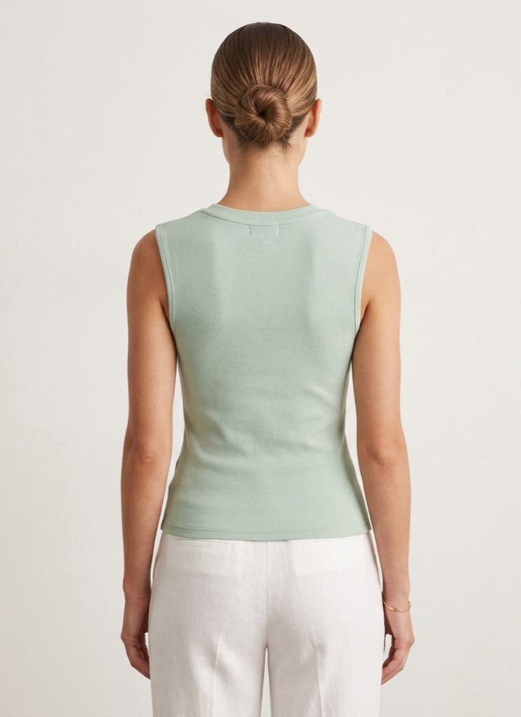 Blusa acanalada
