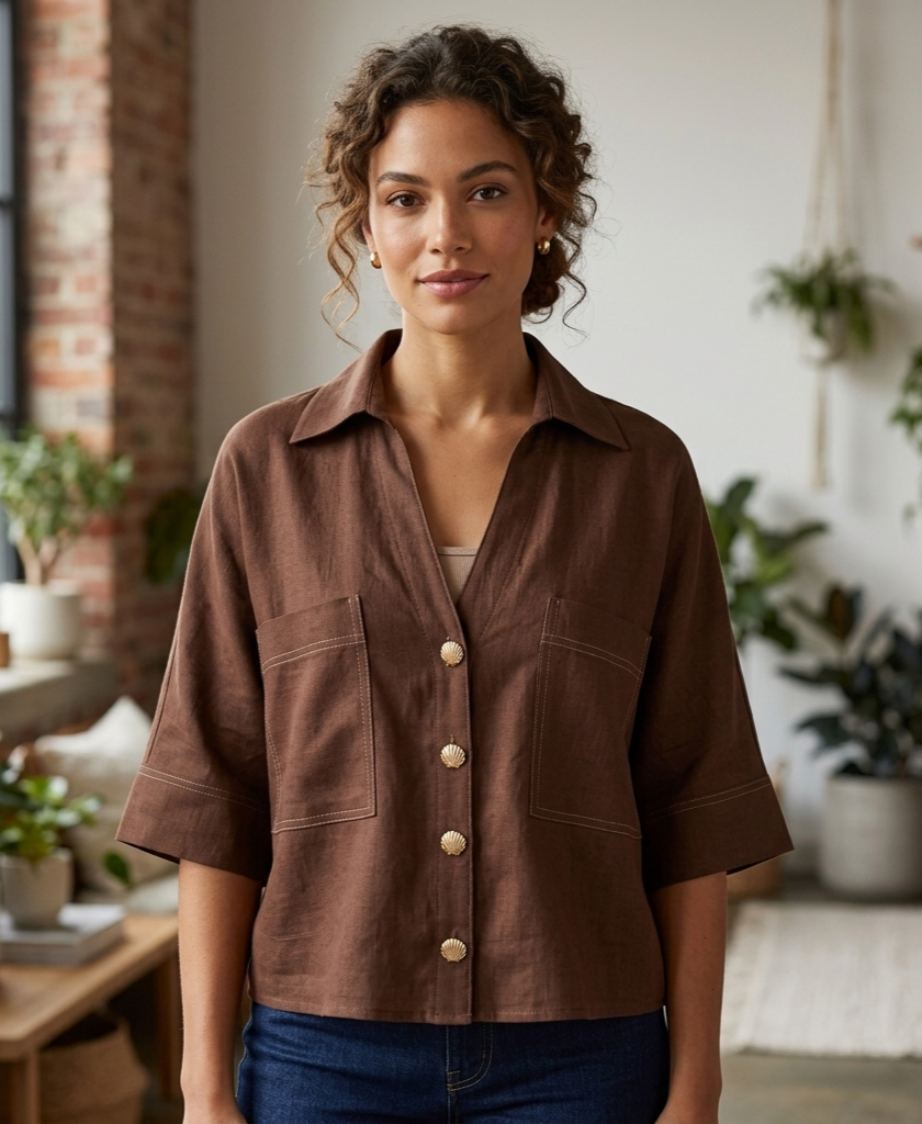 Blusa con botones