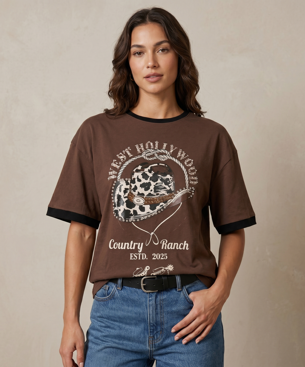 camiseta estampada